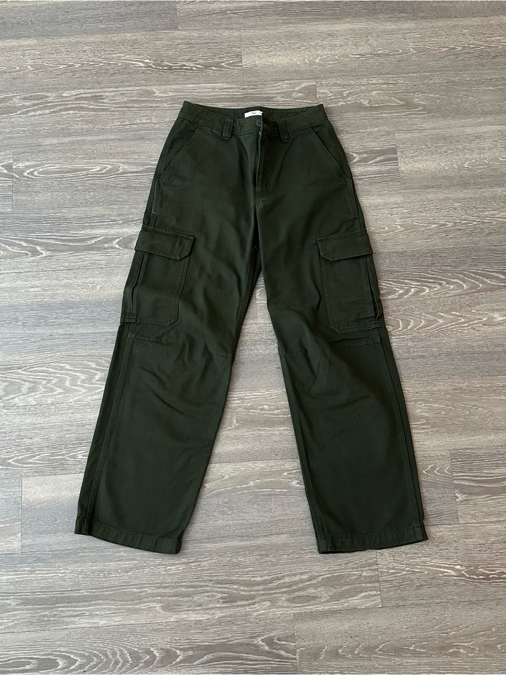 TNA Womens's Dark Olive Cargo Pants